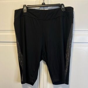 NWT Vocal Biker Shorts With Rhinestone Details On The Side Size Women’s 3XL
